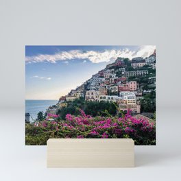 Positano cityscape, Italy Mini Art Print
