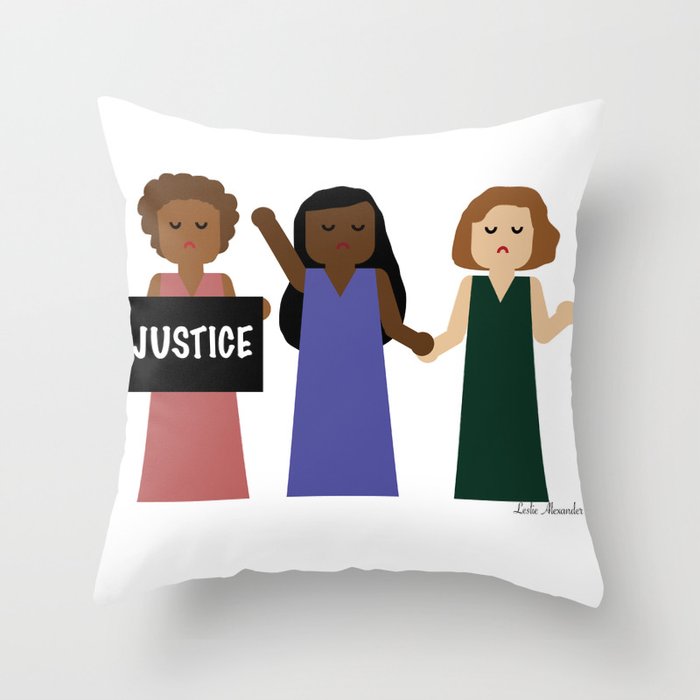 Justice Throw Pillow
