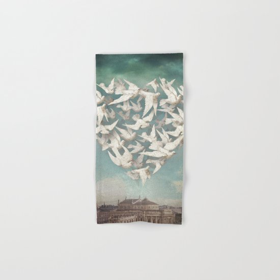 Longing Hand & Bath Towel