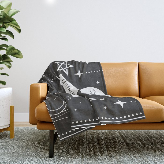 To The Moon And Back With Your Cats Throw Blanket