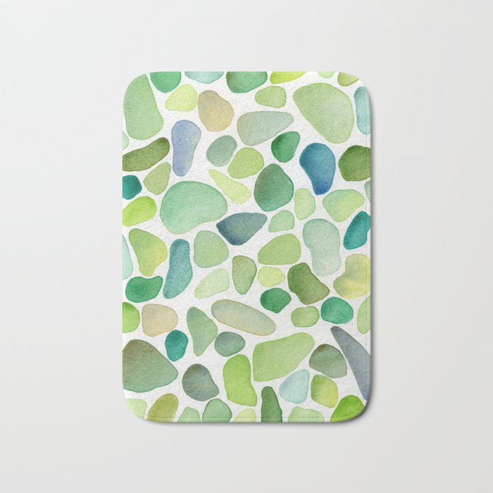 Sea Glass Bath Mat