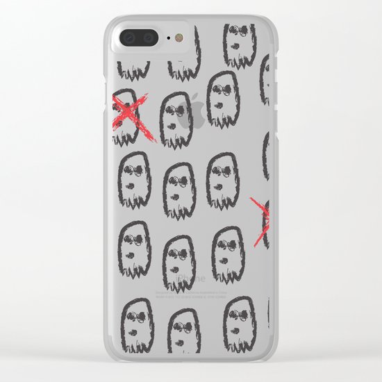 Ex-Ghosts Clear iPhone Case