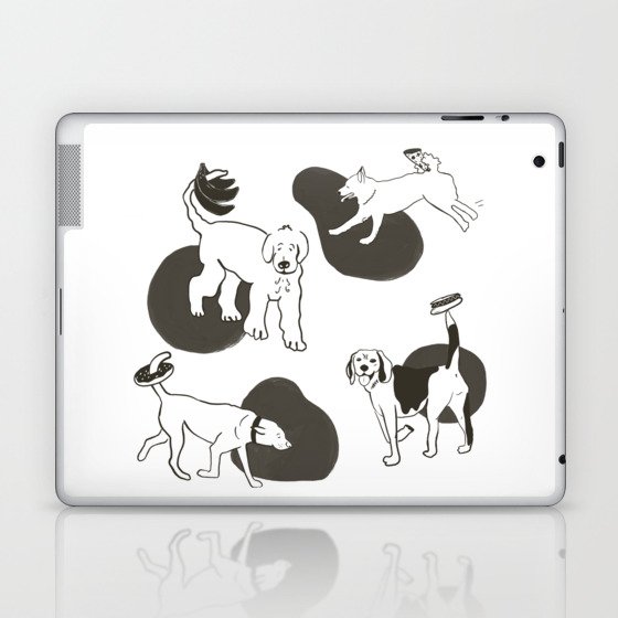 Not Every Dog Has a Bagel On It's Tail  Laptop & iPad Skin