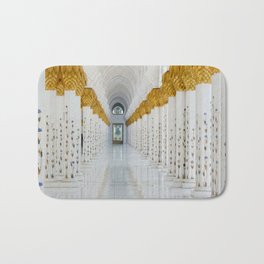 Down the golden white Bath Mat | Photo, Architecture 