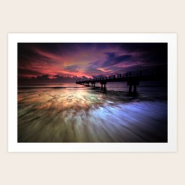 Water Scape Art Prints Society6
