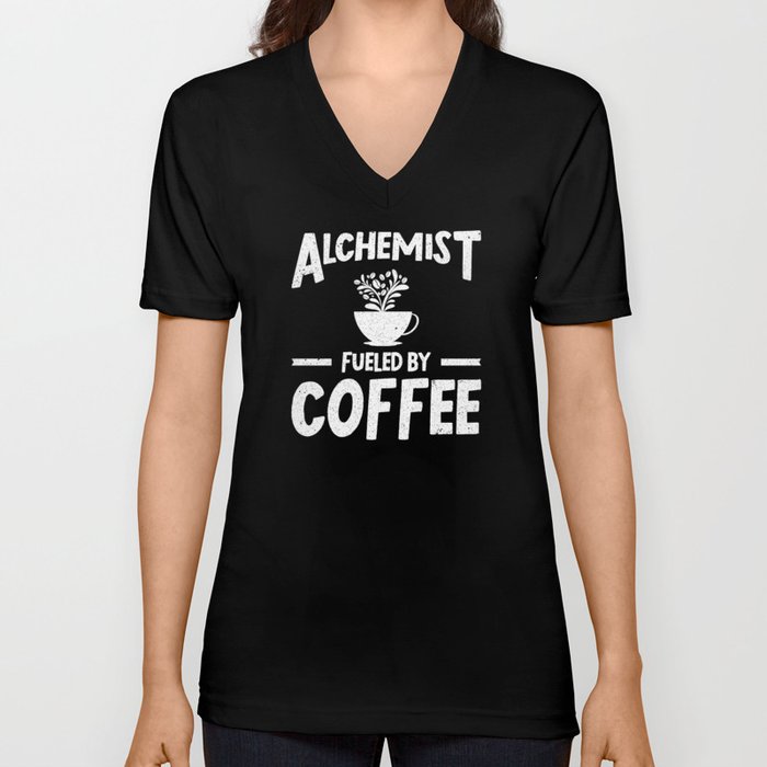 Alchemist Coffee Alchemy Chemistry V Neck T Shirt