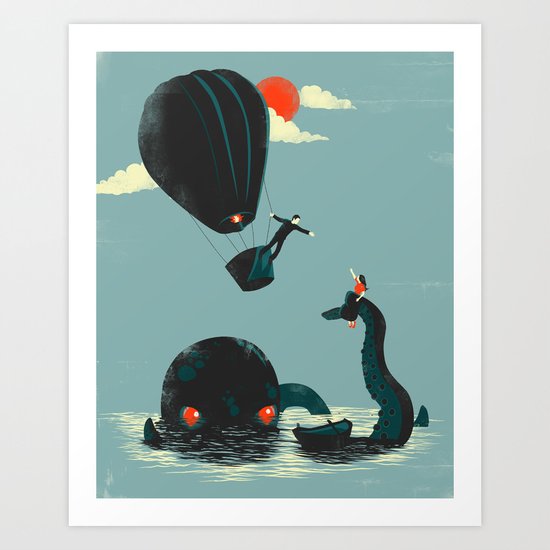 Reach for Me Art Print