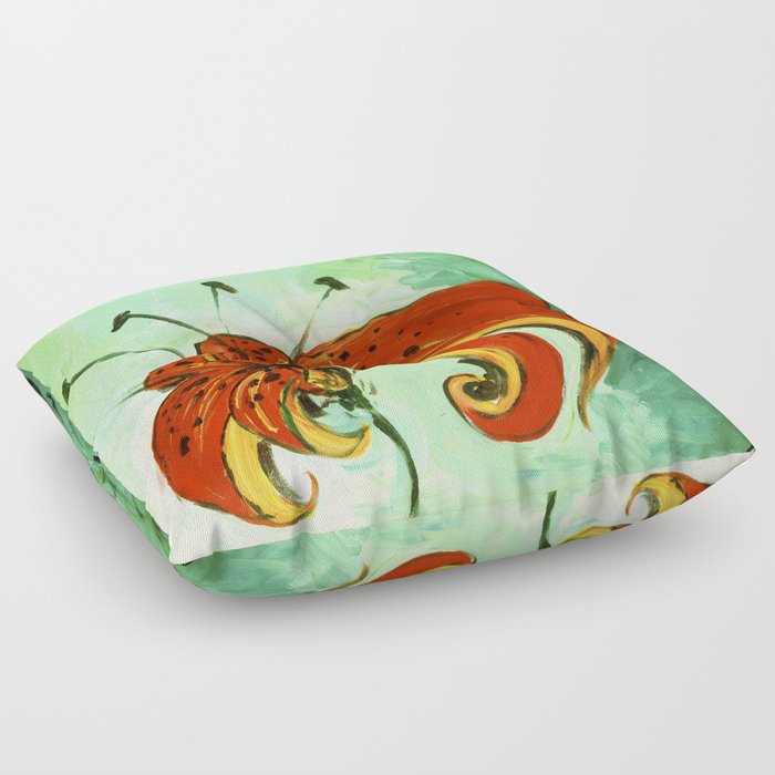 Tiger Lily Floor Pillow