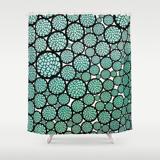 Blooming Trees Shower Curtain