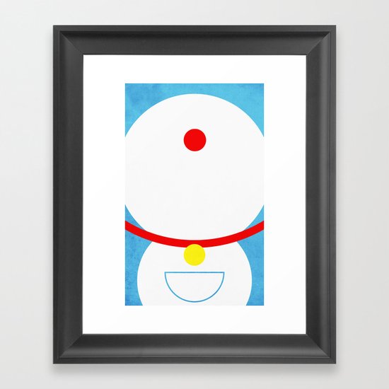 Doraemon Framed Art Print