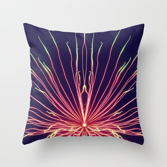 Watermelon Burst Throw Pillow