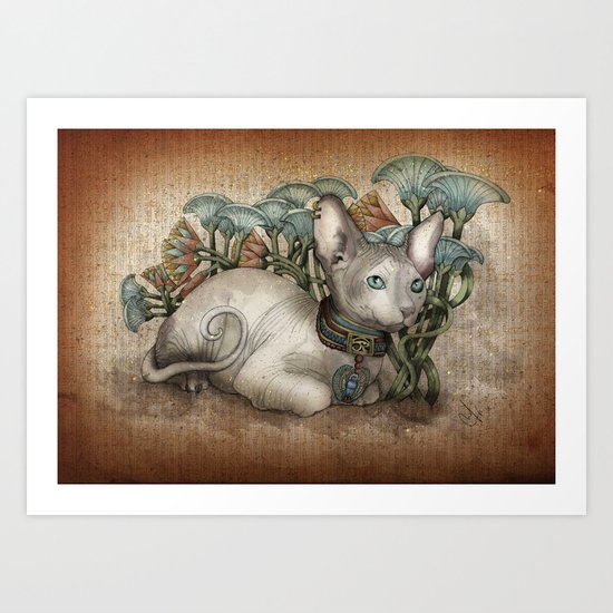 Bastet Art Print