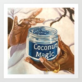 Coconut Magic Art Print