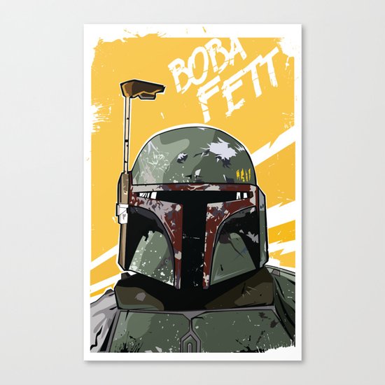 Fett Canvas Print