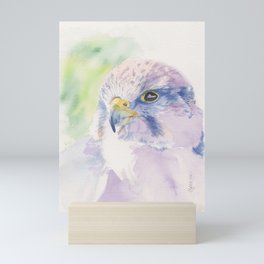 Watercolor Falcon Mini Art Print