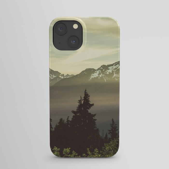 Morning in the Mountains iPhone Case