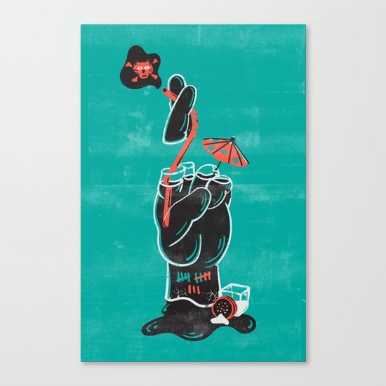 When Good Luck Goes Bad... Canvas Print