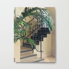 Secret Stair Steps to a Romantic Hideaway Metal Print