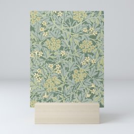 William Morris vintage floral pattern Mini Art Print