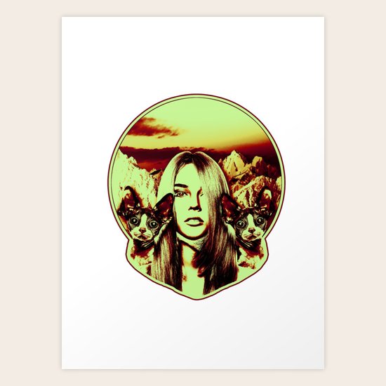 Enigmatic Art Print
