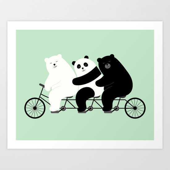 Family Time Art Print