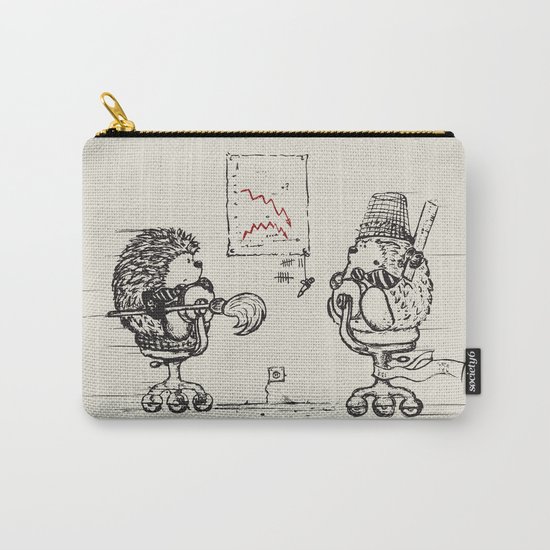 Meanwhile,at the office... Carry-All Pouch