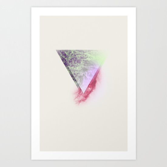 Wounded Waves Art Print