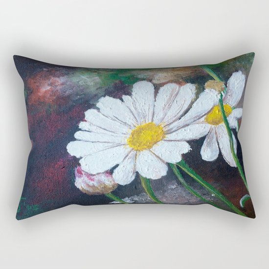 Daisies Rectangular Pillow