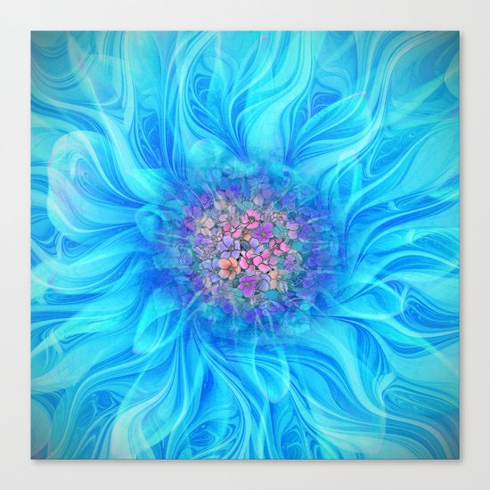 Fractal Flower 2 Canvas Print