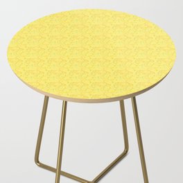 children's pattern-pantone color-solid color-yellow Side Table