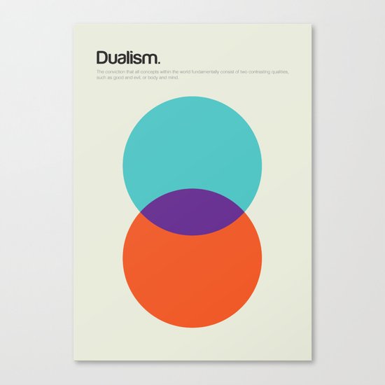 Dualism Canvas Print