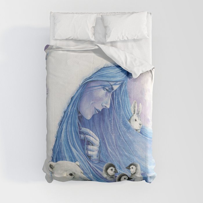 Lady Winter / Dame Hiver Comforter