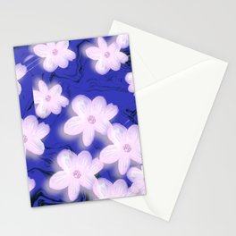 Summer Flowerflies Stationery Card