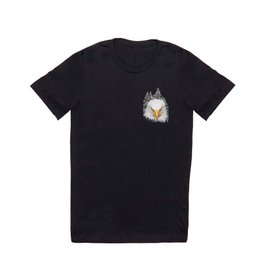 Big bald eagle in the mountains T Shirt