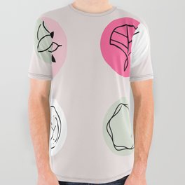 yoga All Over Graphic Tee