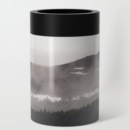 Scottish Highlands Misty Snow Mountain Can Cooler