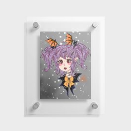 Cute Anime Vampire Girl Floating Acrylic Print
