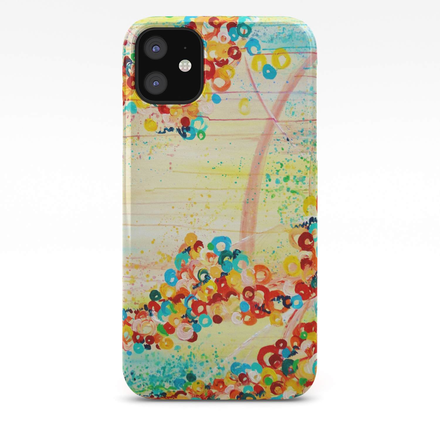 Summer In Bloom Beautiful Abstract Acrylic Painting Vibrant