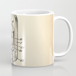 Corkscrew vintage patent Coffee Mug