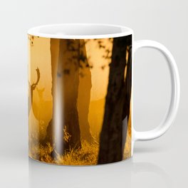Deer in a danish forest Mug