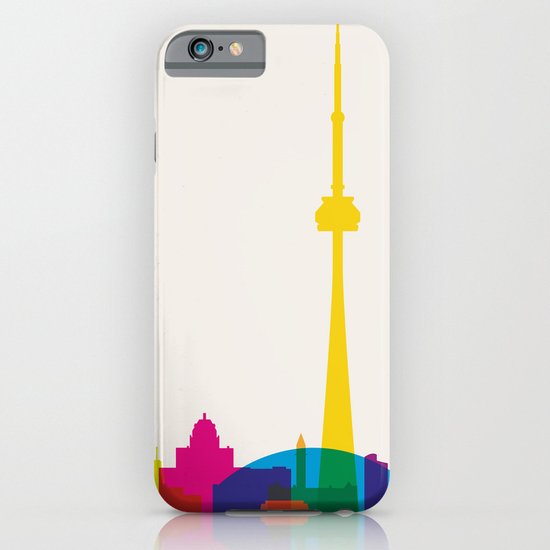 Shapes of Toronto. Accurate to scale iPhone & iPod Case