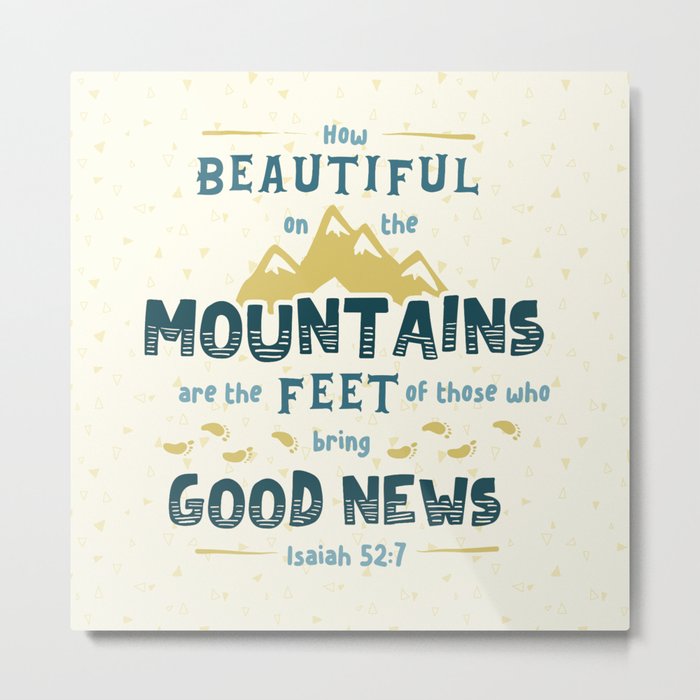 Bible Verse Posters Variation Mountains 