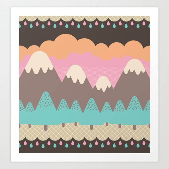 Neapolitanasia Art Print