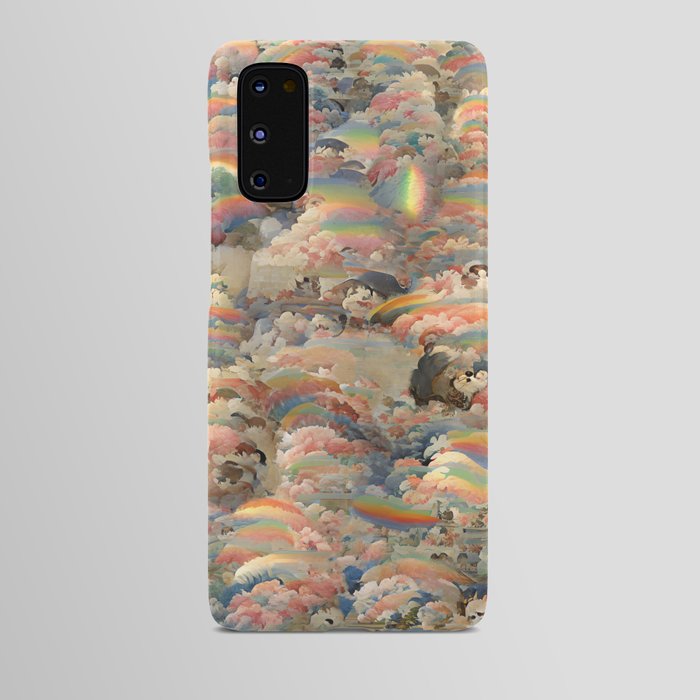 Fluffy Rainbows - ukiyo-e Android Case