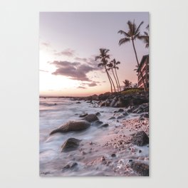 Sunset Beach Vibes Canvas Print