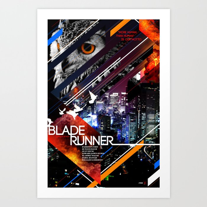 Visions of the Future :: Blade Runner Art Print