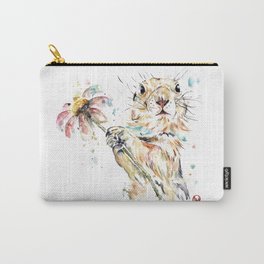 Gopher Colorful Watercolor Painting Carry-All Pouch