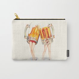 Cheers! Beer Pin-Ups Carry-All Pouch