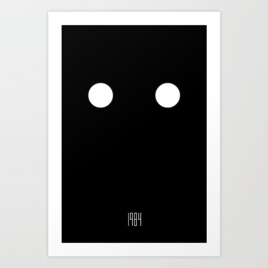 1 9 8 4 Art Print