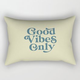 Good Vibes Only Rectangular Pillow